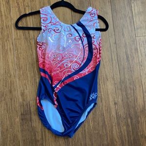 GK Elite leotard- Gabby Douglas collection